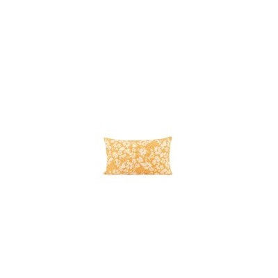 COUSSIN  COTON IMPRIME FLEURS BICOLORE 30X50CM