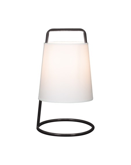 LAMPE PIED METAL 35CM