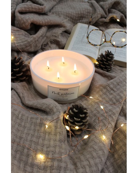 BOUGIE SOJA PARF. NUIT POLAIRE 380GR 4MECH