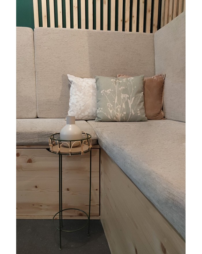 VASE METAL HT.15 CM X 10CM